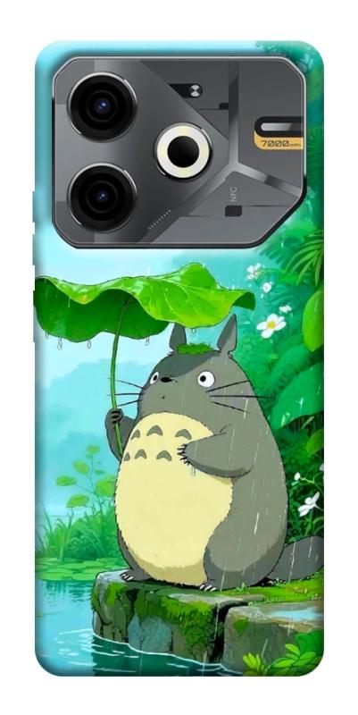 Чехол itsPrint My friend totoro для TECNO Pova 6 Neo (LI6), аниме, купить оптом с доставкой