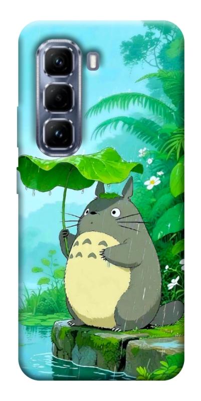 Чехол itsPrint My friend totoro для Infinix Hot 50 Pro, аниме, купить оптом с доставкой