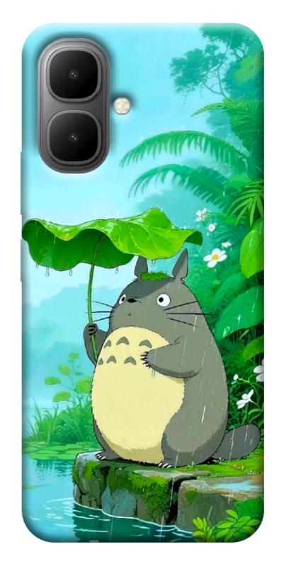 Чехол itsPrint My friend totoro для Infinix Smart 10, аниме, купить оптом с доставкой