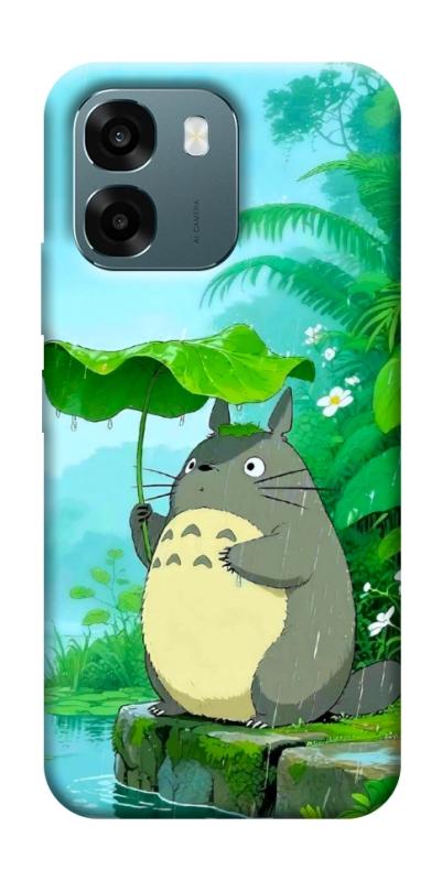 Чехол itsPrint My friend totoro для Oppo A6, аниме, купить оптом с доставкой