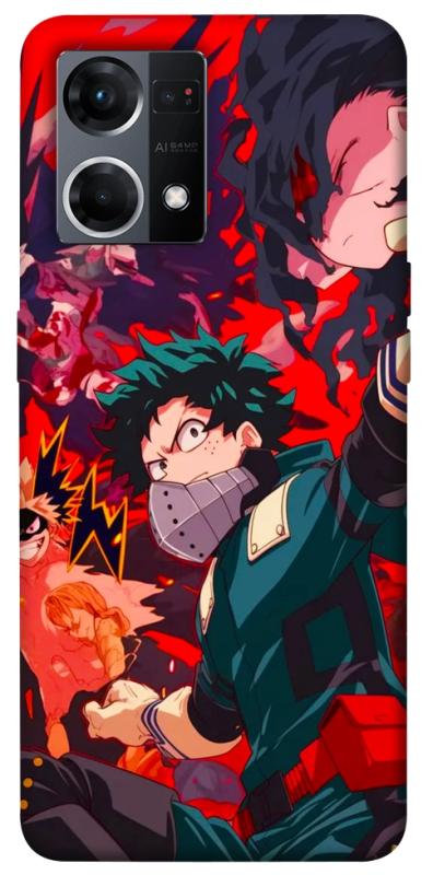 Чохол itsPrint My hero для Oppo Reno 7 4G, аніме, купити оптом з доставкою