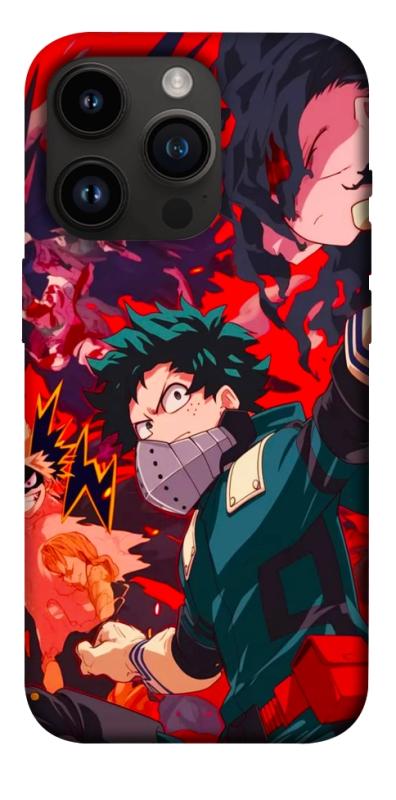 Чохол itsPrint My hero для Apple iPhone 14 Pro (6.1"), аніме, купити оптом з доставкою