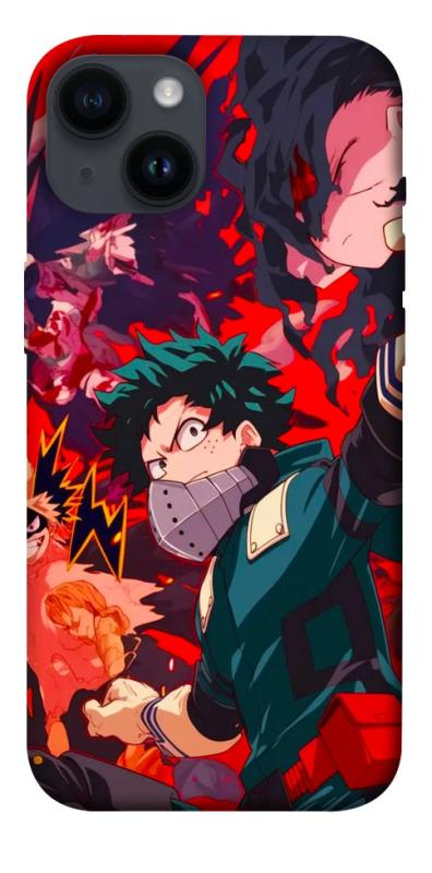 Чохол itsPrint My hero для Apple iPhone 14 (6.1"), аніме, купити оптом з доставкою