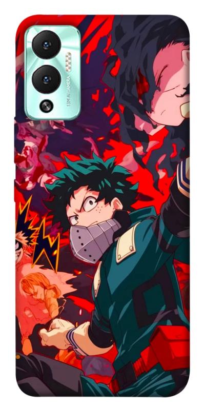 Чехол itsPrint My hero для Infinix Hot 12 Play, аниме, купить оптом с доставкой