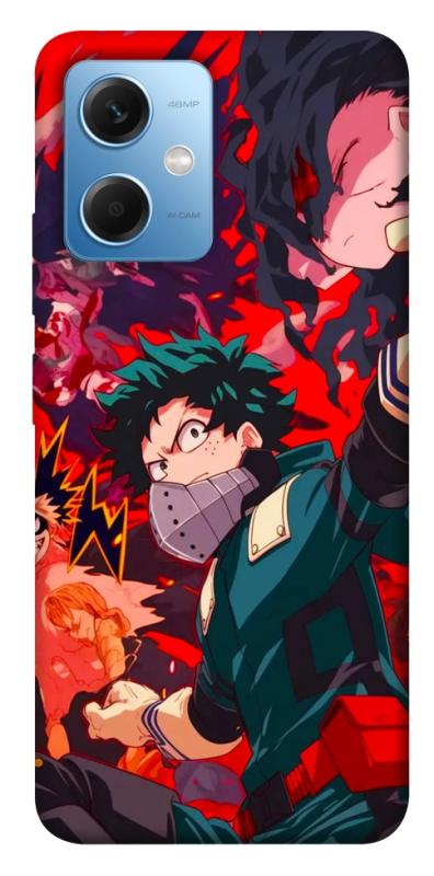 Чохол itsPrint My hero для Xiaomi Redmi Note 12 5G, аніме, купити оптом з доставкою