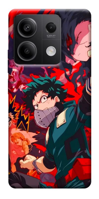 Чехол itsPrint My hero для Xiaomi Redmi Note 13 5G, аниме, купить оптом с доставкой