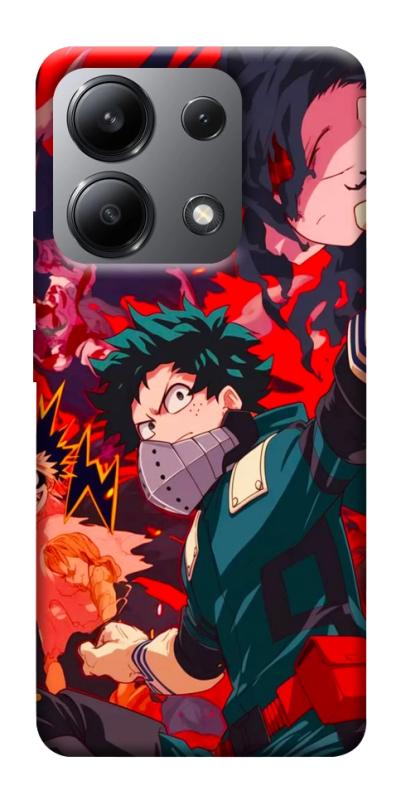 Чохол itsPrint My hero для Xiaomi Redmi Note 13 4G, аніме, купити оптом з доставкою