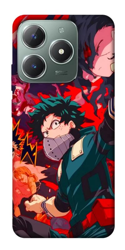 Чехол itsPrint My hero для Realme C61 4G, аниме, купить оптом с доставкой
