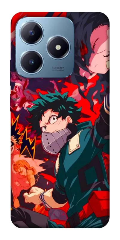 Чехол itsPrint My hero для Realme C63 4G, аниме, купить оптом с доставкой