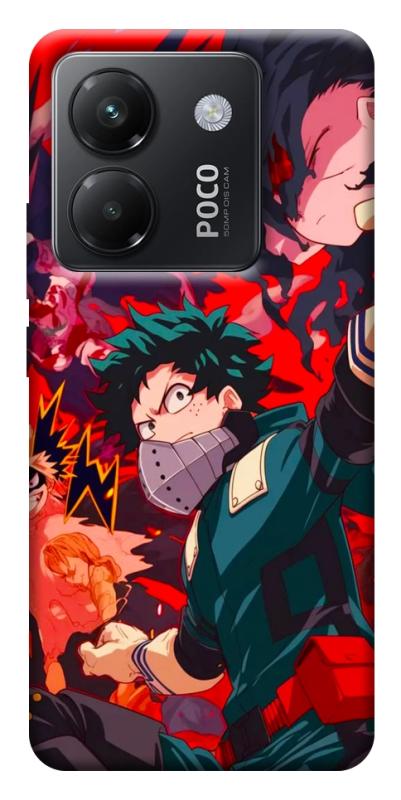 Чехол itsPrint My hero для Xiaomi Poco M7 Pro 5G, аниме, купить оптом с доставкой