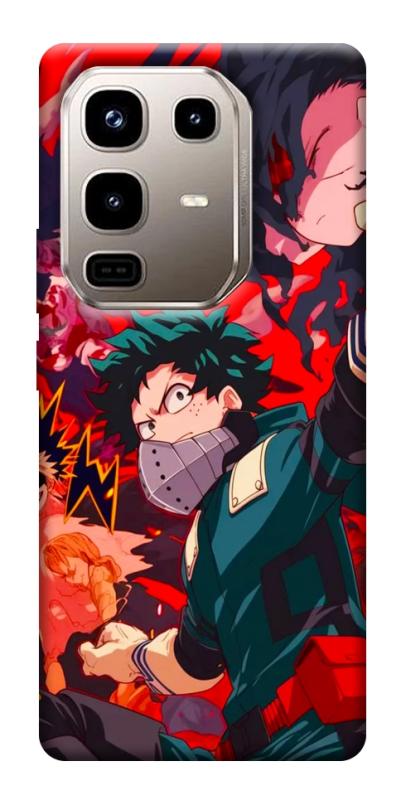 Чехол itsPrint My hero для Infinix Note 50 Pro 4G, аниме, купить оптом с доставкой