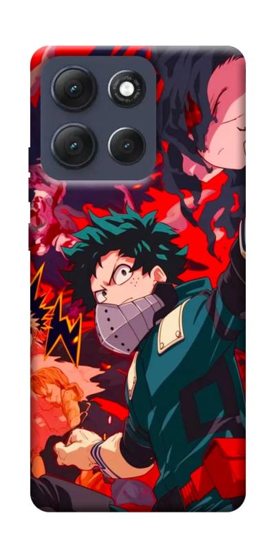 Чехол itsPrint My hero для Motorola Moto G86 Power, аниме, купить оптом с доставкой