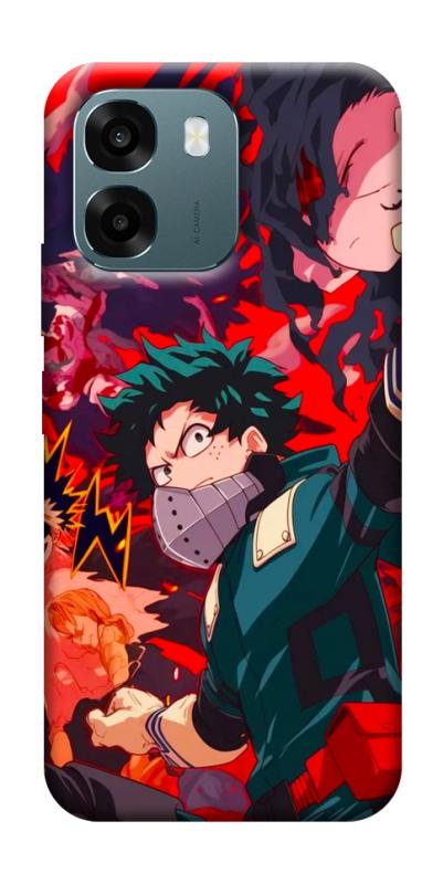 Чехол itsPrint My hero для Oppo A6, аниме, купить оптом с доставкой