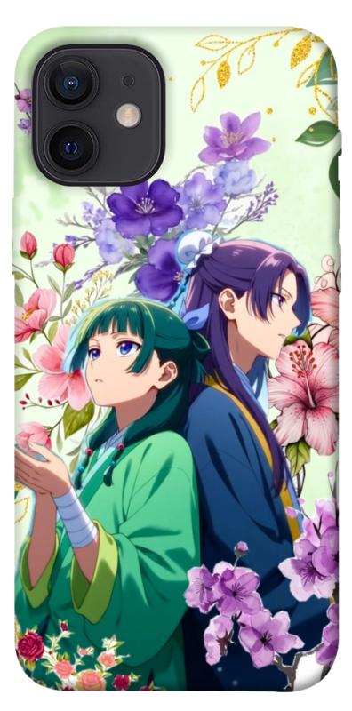 Чехол itsPrint Whispering bloom для Apple iPhone 12 Pro (6.1"), аниме, купить оптом с доставкой