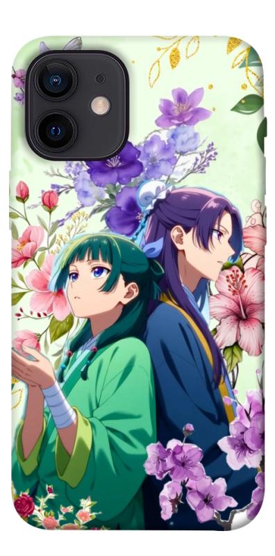 Чохол itsPrint Whispering bloom для Apple iPhone 12 mini (5.4"), аніме, купити оптом з доставкою