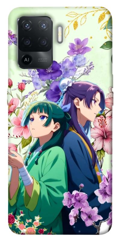Чохол itsPrint Whispering bloom для Oppo Reno 5 Lite, аніме, купити оптом з доставкою