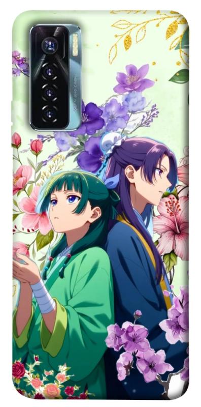 Чохол itsPrint Whispering bloom для TECNO Camon 17 Pro, аніме, купити оптом з доставкою