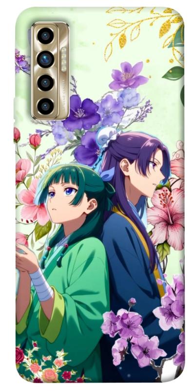 Чохол itsPrint Whispering bloom для TECNO Camon 17P, аніме, купити оптом з доставкою