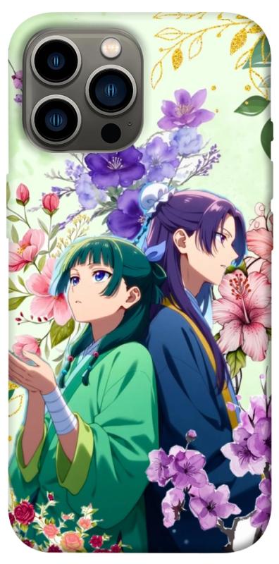 Чехол itsPrint Whispering bloom для Apple iPhone 13 Pro Max (6.7"), аниме, купить оптом с доставкой