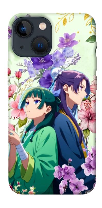 Чехол itsPrint Whispering bloom для Apple iPhone 13 mini (5.4"), аниме, купить оптом с доставкой