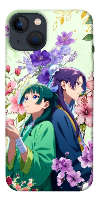 Чехол itsPrint Whispering bloom для Apple iPhone 13 (6.1"), аниме, купить оптом с доставкой