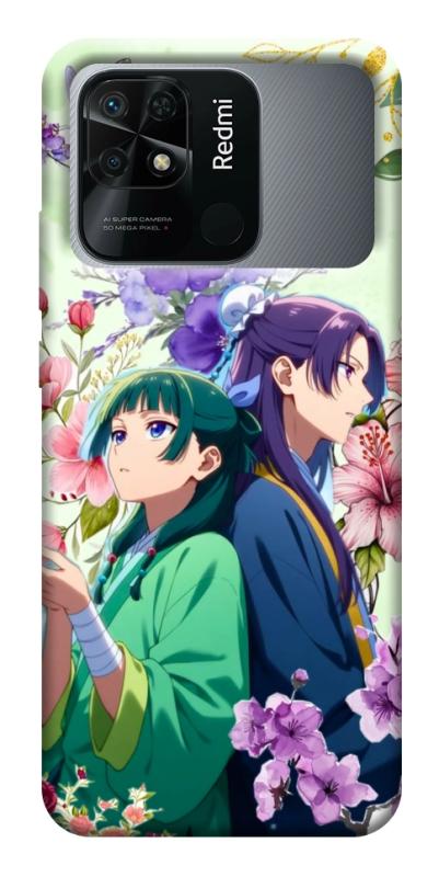 Чехол itsPrint Whispering bloom для Xiaomi Redmi 10C, аниме, купить оптом с доставкой