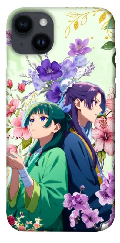 Чехол itsPrint Whispering bloom для Apple iPhone 14 Plus (6.7"), аниме, купить оптом с доставкой