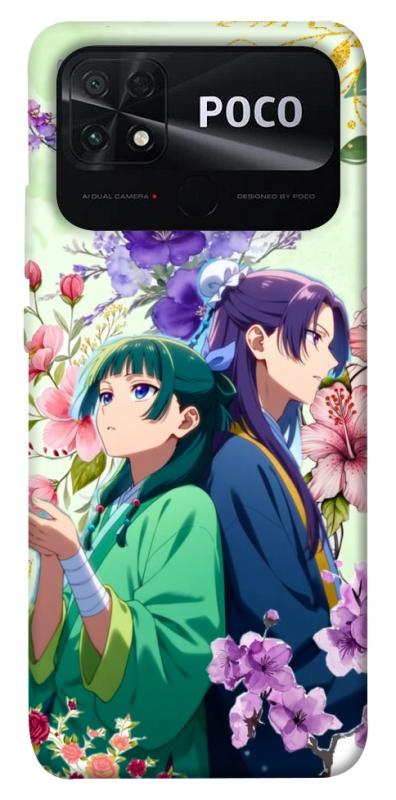 Чохол itsPrint Whispering bloom для Xiaomi Poco C40, аніме, купити оптом з доставкою