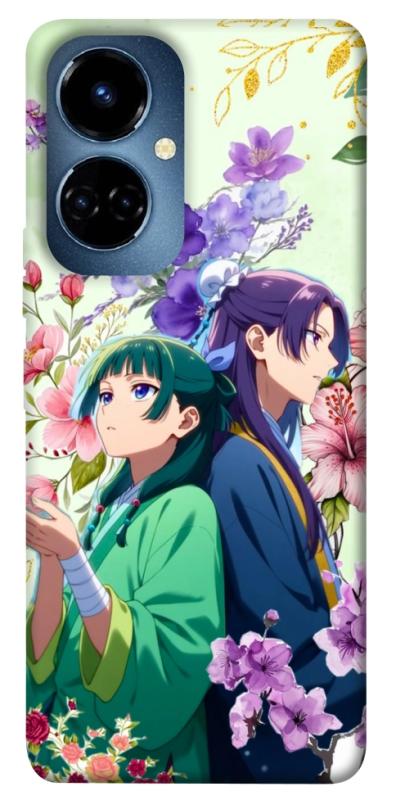 Чохол itsPrint Whispering bloom для TECNO Camon 19 (CI6n) / 19 Pro (CI8n), аніме, купити оптом з доставкою