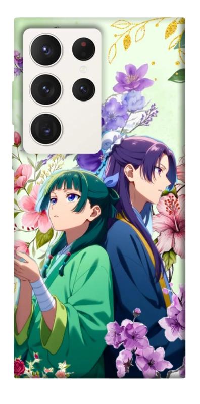 Чохол itsPrint Whispering bloom для Samsung Galaxy S23 Ultra, аніме, купити оптом з доставкою
