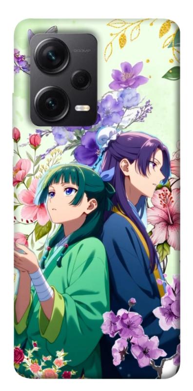 Чохол itsPrint Whispering bloom для Xiaomi Redmi Note 12 Pro+ 5G, аніме, купити оптом з доставкою