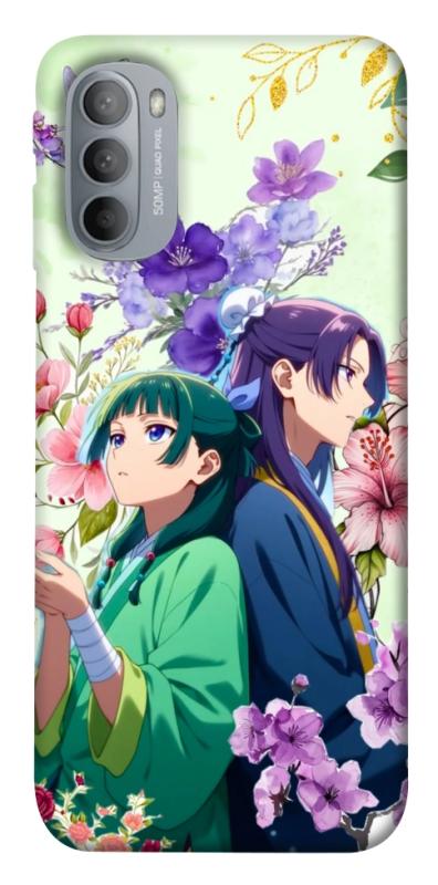 Чехол itsPrint Whispering bloom для Motorola Moto G31, аниме, купить оптом с доставкой