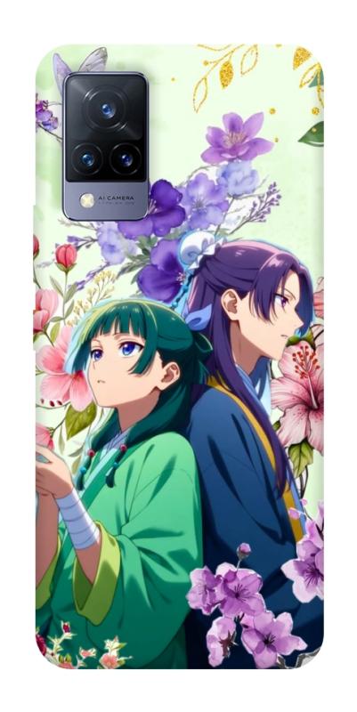 Чохол itsPrint Whispering bloom для Vivo V21, аніме, купити оптом з доставкою
