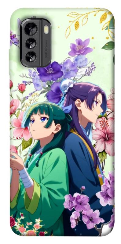 Чехол itsPrint Whispering bloom для Nokia G60, аниме, купить оптом с доставкой