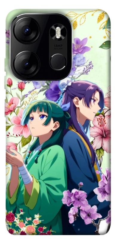 Чохол itsPrint Whispering bloom для Tecno Spark Go 2023, аніме, купити оптом з доставкою