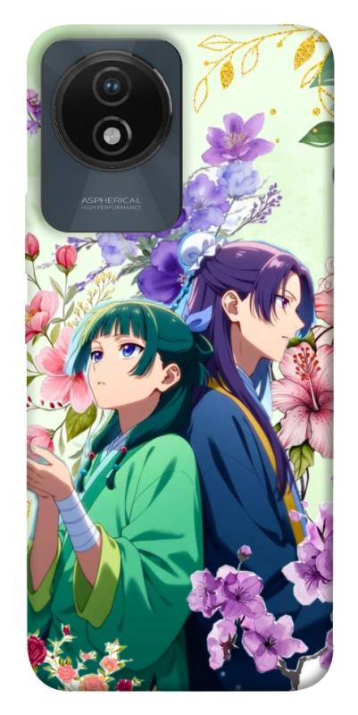 Чохол itsPrint Whispering bloom для Vivo Y02, аніме, купити оптом з доставкою