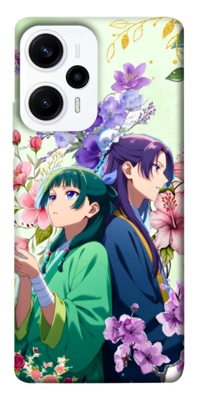 Чохол itsPrint Whispering bloom для Xiaomi Poco F5 / Note 12 Turbo, аніме, купити оптом з доставкою