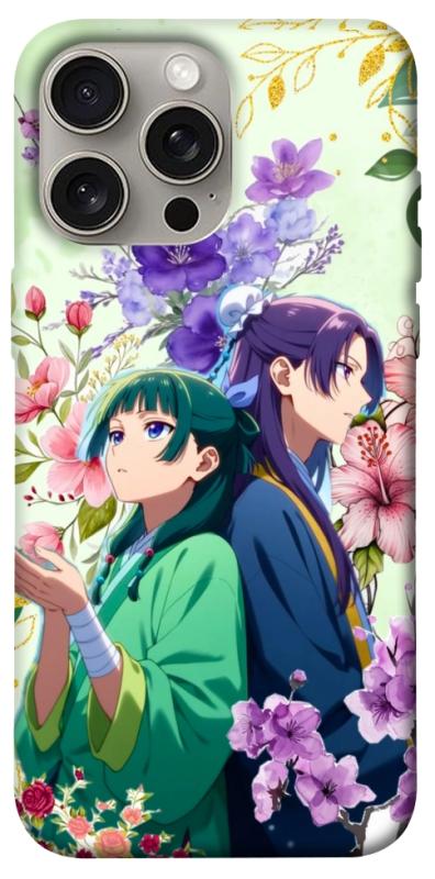 Чохол itsPrint Whispering bloom для Apple iPhone 15 Pro Max (6.7"), аніме, купити оптом з доставкою