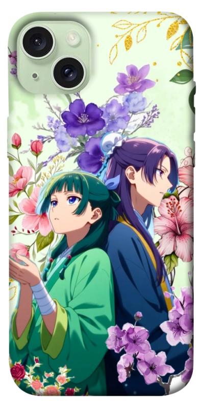 Чохол itsPrint Whispering bloom для Apple iPhone 15 Plus (6.7"), аніме, купити оптом з доставкою