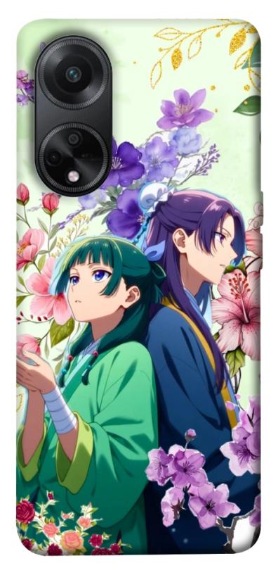 Чохол itsPrint Whispering bloom для Oppo A58 4G, аніме, купити оптом з доставкою