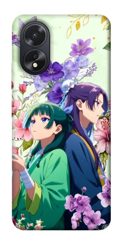 Чехол itsPrint Whispering bloom для Oppo A38, аниме, купить оптом с доставкой