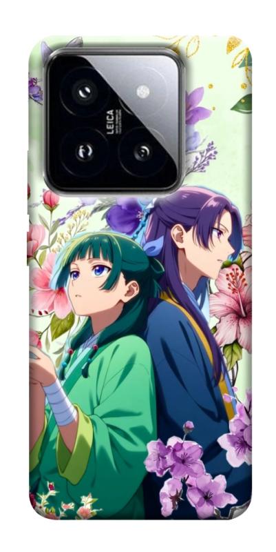 Чохол itsPrint Whispering bloom для Xiaomi 14 Pro, аніме, купити оптом з доставкою