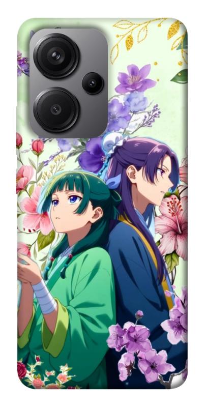 Чехол itsPrint Whispering bloom для Xiaomi Redmi Note 13 Pro+, аниме, купить оптом с доставкой