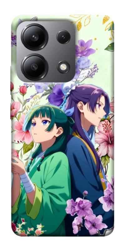 Чехол itsPrint Whispering bloom для Xiaomi Redmi Note 13 4G, аниме, купить оптом с доставкой