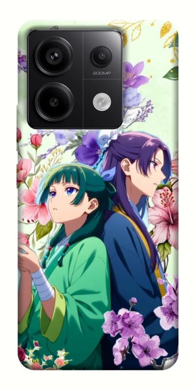 Чехол itsPrint Whispering bloom для Xiaomi Redmi Note 13 Pro 4G, аниме, купить оптом с доставкой