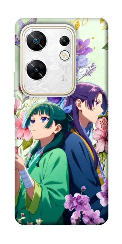 Чехол itsPrint Whispering bloom для Infinix Zero 30 4G, аниме, купить оптом с доставкой