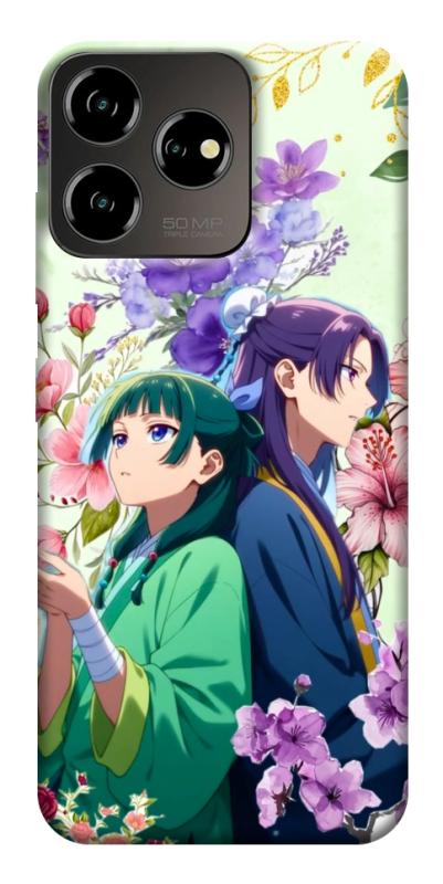 Чехол itsPrint Whispering bloom для ZTE Blade V50 Desing 4G, аниме, купить оптом с доставкой