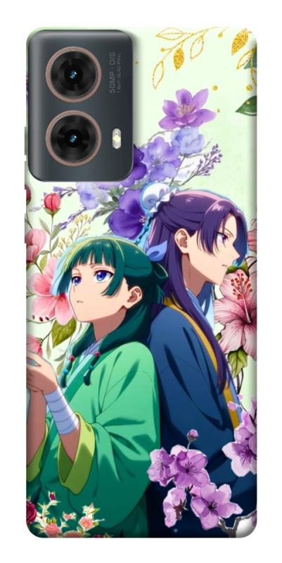 Чохол itsPrint Whispering bloom для Motorola Moto G85, аніме, купити оптом з доставкою