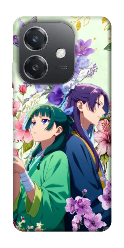 Чехол itsPrint Whispering bloom для Oppo A3 4G, аниме, купить оптом с доставкой