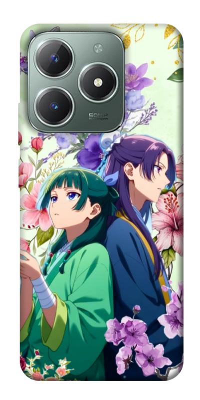 Чехол itsPrint Whispering bloom для Realme C61 4G, аниме, купить оптом с доставкой